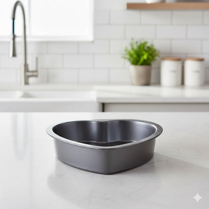 Heart Shape Non-Stick Cake Tin 23 x 22.5 x 3.7cm