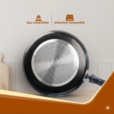 28cm Non Stick Cooking Black Tawa for Induction