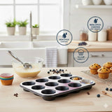 21cm x 21cm Non-Stick Square Roasting & Baking Pan