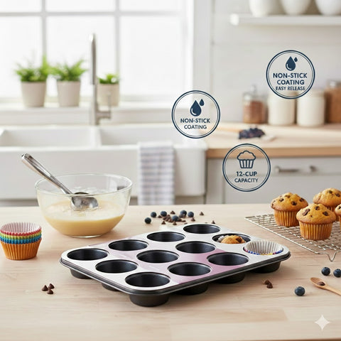 21cm x 21cm Non-Stick Square Roasting & Baking Pan