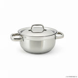22cm Induction Casserole with Glass Lid for Everyday Cooking