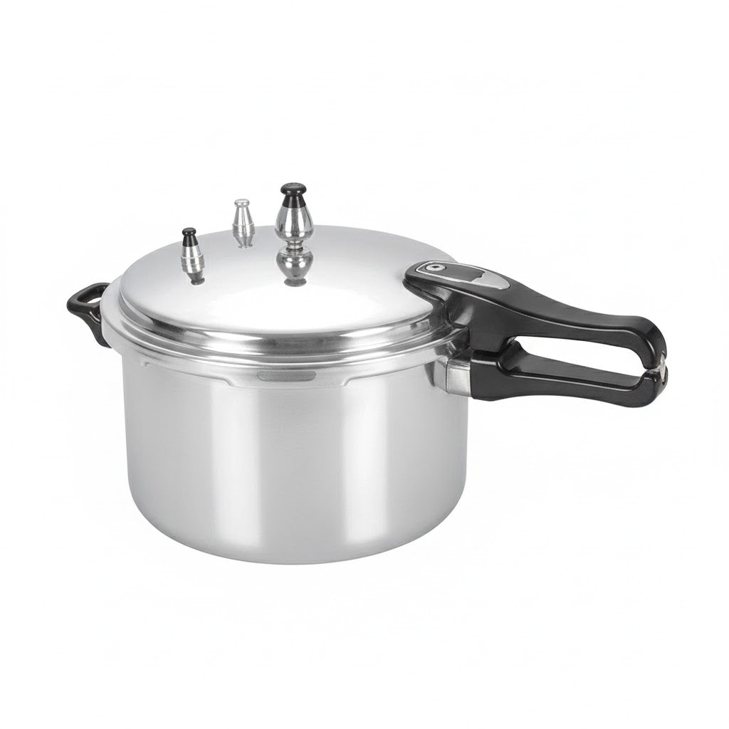 7L Aluminium Pressure Cooker with Induction Base – Quick Release