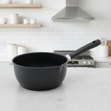 18cm Milk Pan with Stone Vein Coating for Stovetop Cooking